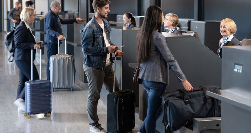 Korean Air Check in